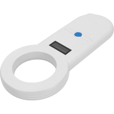 Lecteur de Puce Animal 134.2kHz ISO 11784/85 Écran OLED Rechargeable USB Compact pour Chiens Chats Bétail (1/4)