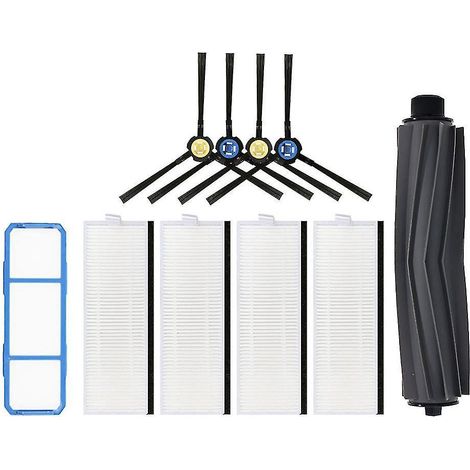 Für Silvercrest SSR1 iLife A9s A9 Hauptbürste Randbürste HEPA-Filter B (1/4)