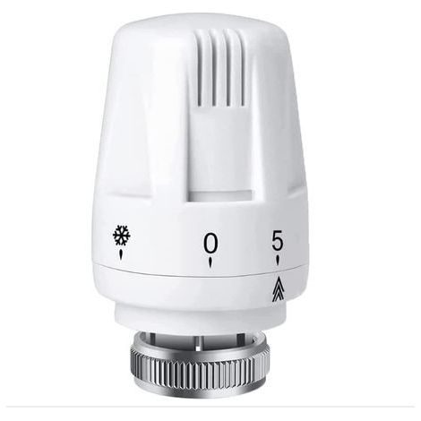 M30x1,5 Système de Chauffage de Vanne de Radiateur Valves de Contrôle de Température Pneumatiques, Tête de Rechange Standard pour Valve de Radiateur Thermostatique (1/5)