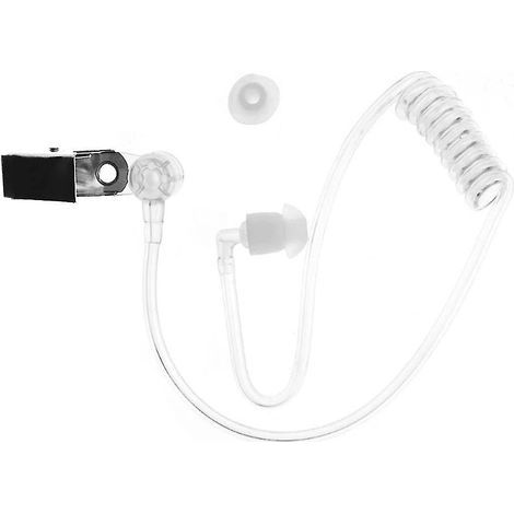 Accessoires pour talkie-walkie : tube de bobine acoustique transparent de remplacement pour casque (1/4)