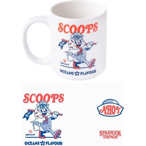 Scoops Ahoy Mug, 350ml Capacity, Perfect for Hot or Cold Drinks (1/5)