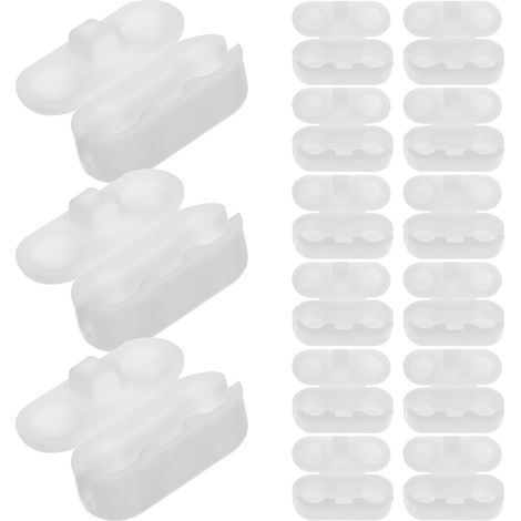 Connecteurs de Chaîne à Billes 150 Pcs Clips en Plastique pour Stores Verticaux et Romains Pièces de Rechange Solide pour Cordons de Stores Enrouleurs Accessoires pour Maison (1/5)