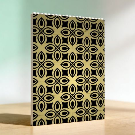 Cadre en blocs et briques à faire soi‑même, cadeau pour anniversaire (1/5)