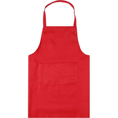 Tablier De Cuisine - Polyester Imperméable Anti-graisse Avec Poche Avant - Pour Cuisiner Pâtisser Et Travailler En Restauration - 58 X 73 Cm - 1 Pièce (1/5)