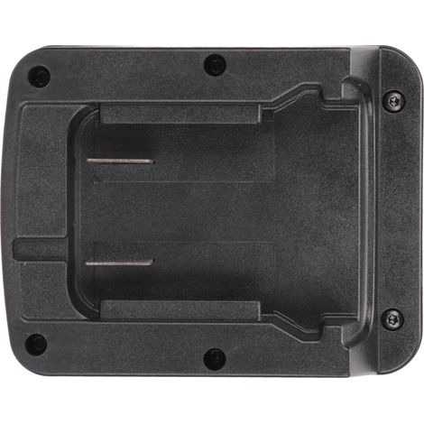 Akku-Konverter für Elektrowerkzeuge, stoßfest, schwarz, 18 V, aus ABS. Elektrischer Akku-Adapter (1/5)