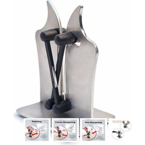 TV Bavarian Edge Knife Sharpener cuisine ménage meule profession cheif couteau slicker grinder (1/4)