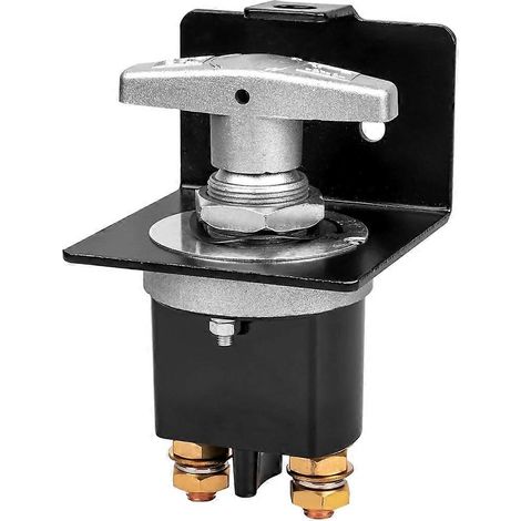 Interrupteur de déconnexion de batterie haute intensité 500 A, coupe-batterie 12-36 V avec plaque de verrouillage, Rep (1/5)
