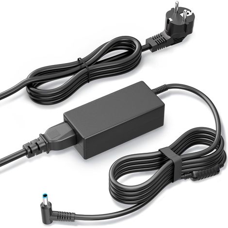 65W Chargeur Ordinateur Portable 19,5V 3,33A pour HP Pavilion x360 11 12 15, Envy 13 15 17, Zbook 14u G5 15u, Elitebook G3 850 840 820 745 755 G4 4,5mm Adaptateur Secteur (1/5)