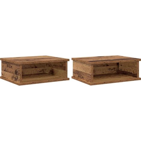 Nachttisch 2 pcs Altholz 40 x 31 x 15 cm Holzwerkstoff vidaXL