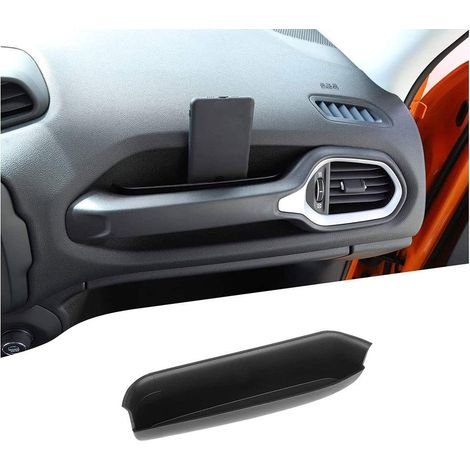 BEBUSINGOTO Armlehnen-Aufbewahrungsbox, Beifahrerarmlehnen-Organizer-Ablagefach Passend für Jeep Renegade 2015-2020 (1/5)