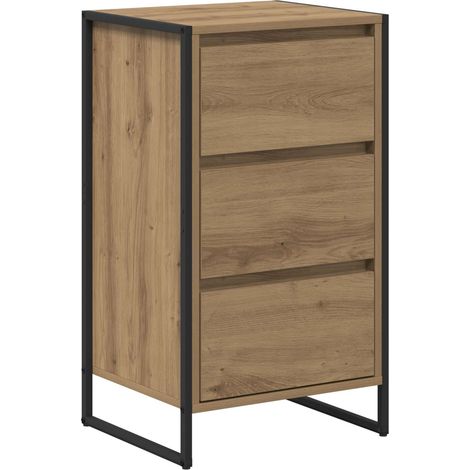 Sideboard Artisian Oak 42 x 36 x 75.5 cm Engineered Wood vidaXL