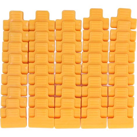 50 Stück/Set Schattiergewebeclips, rostbeständiger Stahldraht, Druckfolienclips für Gewächshäuser (1/5)