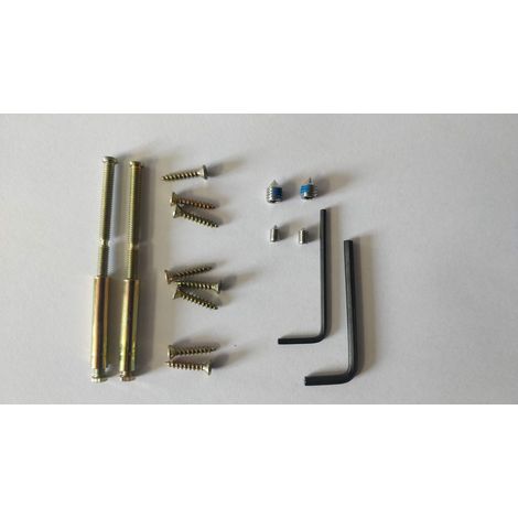 Set di viti di montaggio VDS per maniglie e rosette per porte, compatibili con i modelli R67 e R68, codice 49-0288.