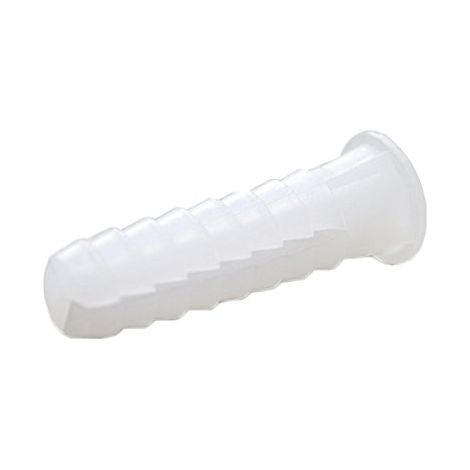 HNY - Pack de 25 chevilles de fixation pour mur (polyethylene basse densite/lDPE, 3 pieds), Blanc, 2120900