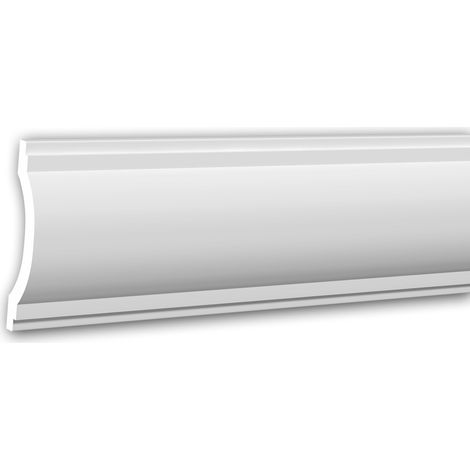 Moldura para pared 151360 Profhome Perfil de estuco Moldura decorativa Moldura friso estilo Neoclasicismo blanco 2 m