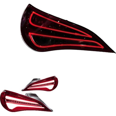 Ensemble de Feux Arrières, Visibilité Améliorée, Construction Durable, Pour LED Original (1/2)
