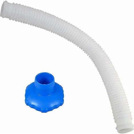 Convient pour le kit de pièces de rechange de tuyau et d'adaptateur pour skimmer de piscine hors sol 25016 pour les purificateurs et outils de nettoyage de piscines extérieures. (1/5)