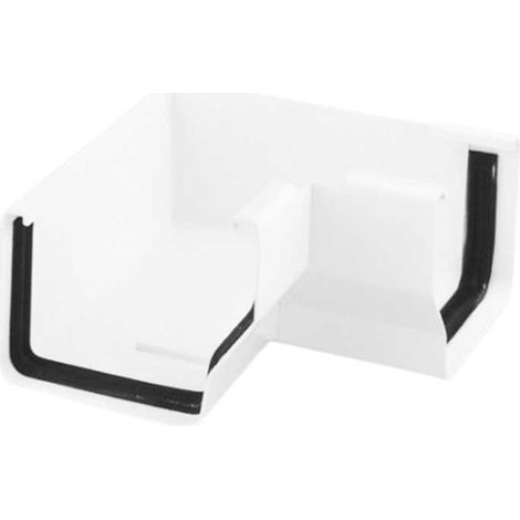 Ángulo Interior Canalón EUME Blanca PVC - 70x70 - Ferroplast  Color: Blanco