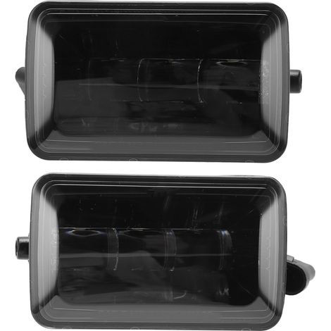 Set mit 2 rechteckigen 12V-LED-Nebelscheinwerfern für Ford Super Duty 2017–2018, IP65 wasserdichte Stoßstangenprojektoren, direkter Ersatz (1/5)