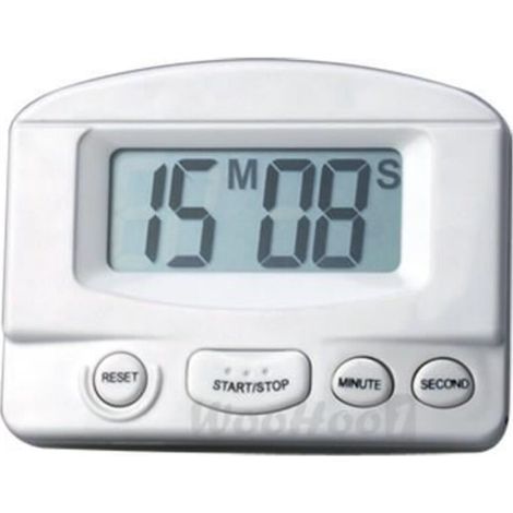Elektronischer Timer – CTR331 – LCD – Countdown-Timer – Alarm – Abmessungen 8 x 6 cm (1/2)