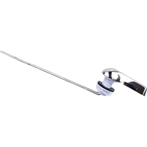 Poignée de chasse d'eau universelle de rechange, accessoires pour vanne d'arrivée d'eau universelle, clé avant électroplaquée (1/5)
