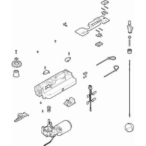 SPSPY00010 Grupo de carros SPY 550 650 SPY00010 Repuesto original NICE SPSPY00010