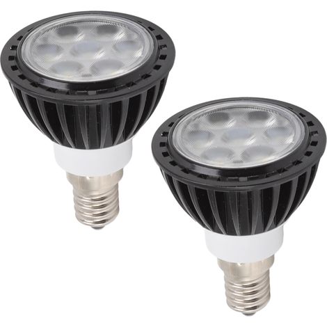 2er-Pack 7W 6000K Energiespar-LED-Lampen für Flure, Bars, Büros und Wohnungen (110-240V, weißes Licht). (1/5)
