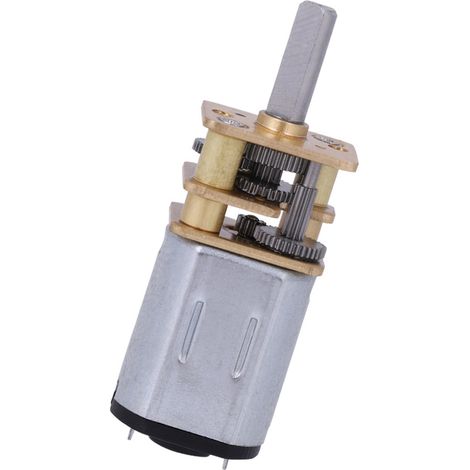 SJLERST Nuovo motore DC con riduttore di velocità N20 DC3V 6V 12V 50-2000RPM con cambio in metallo (1/5)