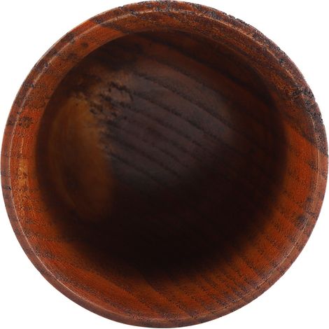 Tasse en bois artisanal, mug naturel en bois pour café, thé, bière, jus ou lait, fait main, écologique et robuste (1/5)