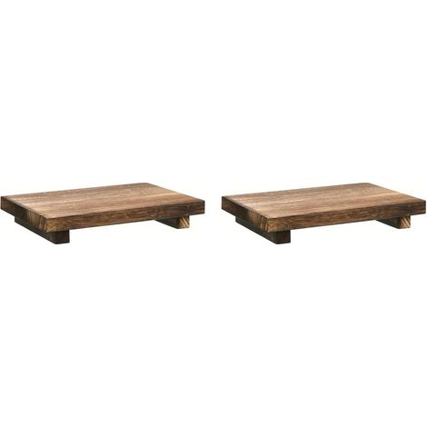 2 plateaux porte-savon, bois, pour salle de bain et cuisine (1/5)
