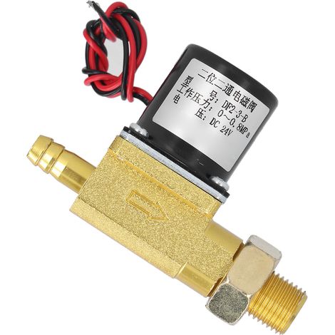 Électrovanne en laiton pour machine à souder électrique, pour gaz neutre et liquide. (1/5)