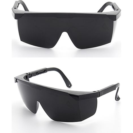 (2 Paar Lunettes de Protection Laser und Lumière Pulsée, Lunettes de Sécurité Laser, Protection Contre les UV, Epilateur Lumière Pulsee (1/5)