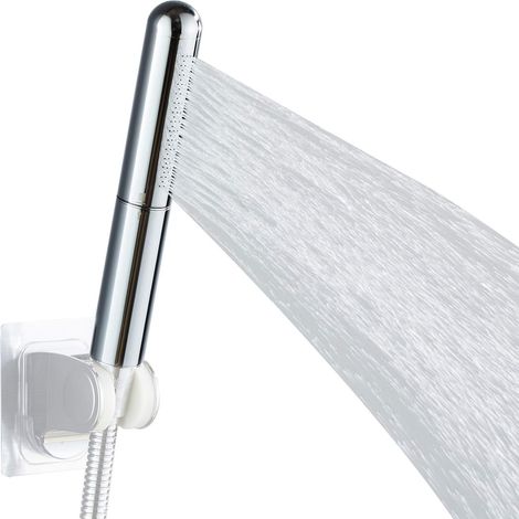 Pommeau de Douche à Main en Cuivre Massif sous Pression, Douche à économie D'eau, Buse de Pulvérisateur de Douche, Pommeau de Douche à Main avec Finition Chromée (Rond) (1/5)