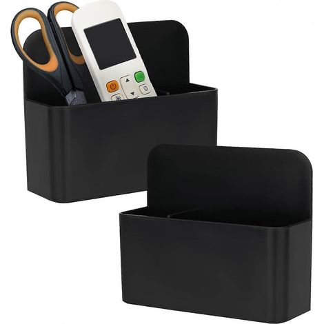 portalápices magnéticos con separadores, portalápices magnético, caja de almacenamiento para bolígrafos, suministros para oficina en casa, refrigerador y pizarra blanca.