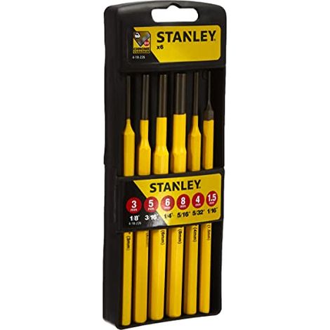 STANLEY, Set Cacciaspine. In acciaio al cromo vanadio, temprato per ulteriore durezza. 4-18-226 (1/4)