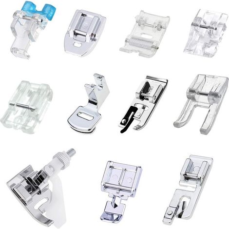 Canette Machine a Coudre,Bobines pour Machine à Coudre Canettes de Couture Universelle Bobine de Machine à Coudre en Plastique avec Boîte de Rangement (25 pièces Transparente) (1/5)