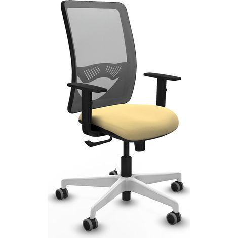 Chaise piqueras y crespo Zulema gris maille cuir synthétique (1/2)