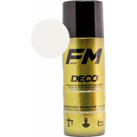 Weiße Sprühdose 400ml Reinweiß - RAL 9010 (1/3)