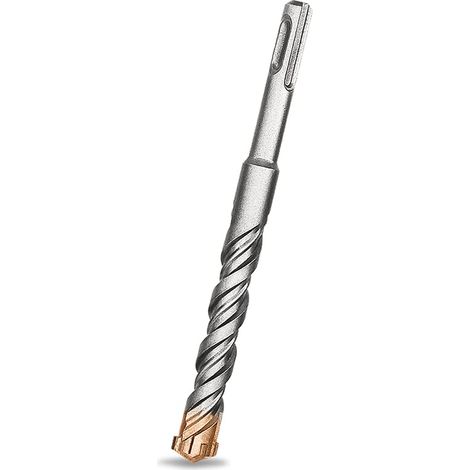 Foret SDS Plus 16mm x 160mm, Idéal pour Percer Dans le Béton, Brique, Pierre, Maçonnerie - 4 pointes en carbure, Accessoire Marteau Burineur (1/5)