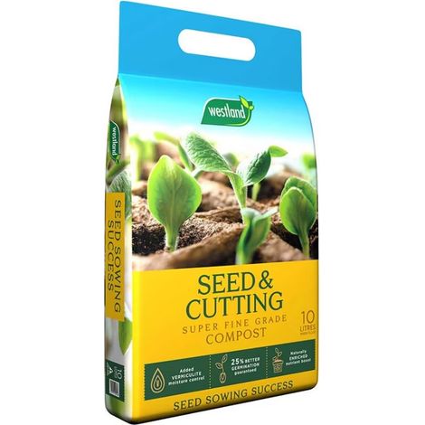 Westland Seed & Cutting Compost Super Fine Grade 10 Litre Plant Flowers