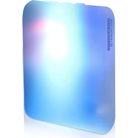 Sonnette avec Bouton Radio, Sonnette sans Fil pour Personnes âgées et malentendantes avec Alarme Lumineuse et 7 Couleurs pour la Maison (1/5)