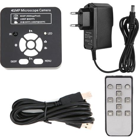 41-Megapixel-HD-USB-Mikroskop mit HDMI-Ausgang und EU-Stecker, Präzisionskamera für detaillierte Inspektionen (1/5)