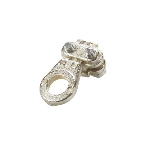 CAPOCORDA CON MORSETTO PER SERAGGIO CAVO- per cavo con sezione mmq.35 - foro ø mm.8 - 10 pezzi