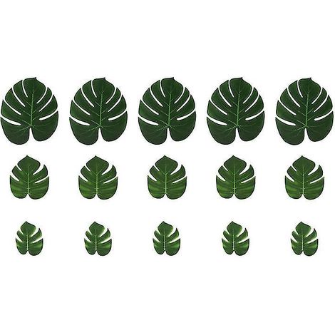 15 fausses feuilles de Monstera (1/3)