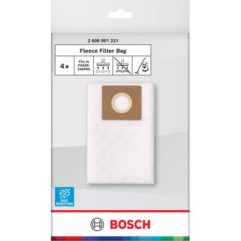 Bosch Vliesbeutel für Staubsauger, 520 x 500 mm, 4 Stk. (1/4)