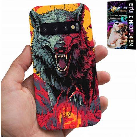 Coque pour Samsung Galaxy S10 - Motifs loups + film protecteur (1/5)