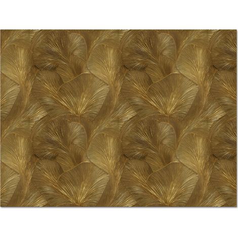 SALPICADERO DE COCINA Ecológico - Líneas - Oro 100x75 cm (1/5)