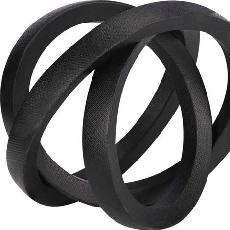 Courroies de tondeuse à gazon compatibles avec les courroies d'entraînement John Deere M126536 LT133 LT150 LT155 LT160 LT166.