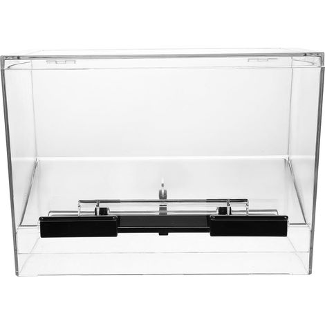 Distributeur de Pailles Transparent en Acrylique, Porte-ustensiles pour Bar et Restaurant, Boîte de Rangement pour Pailles et Agitateurs, Organisateur Comptoir Compact pour Fêtes (1/5)