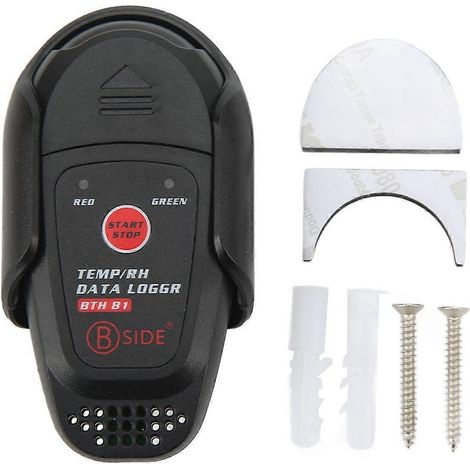 Enregistreur numérique de données de température et d'humidité de haute précision, interface USB et enregistrement automatique de la température et de l'humidité